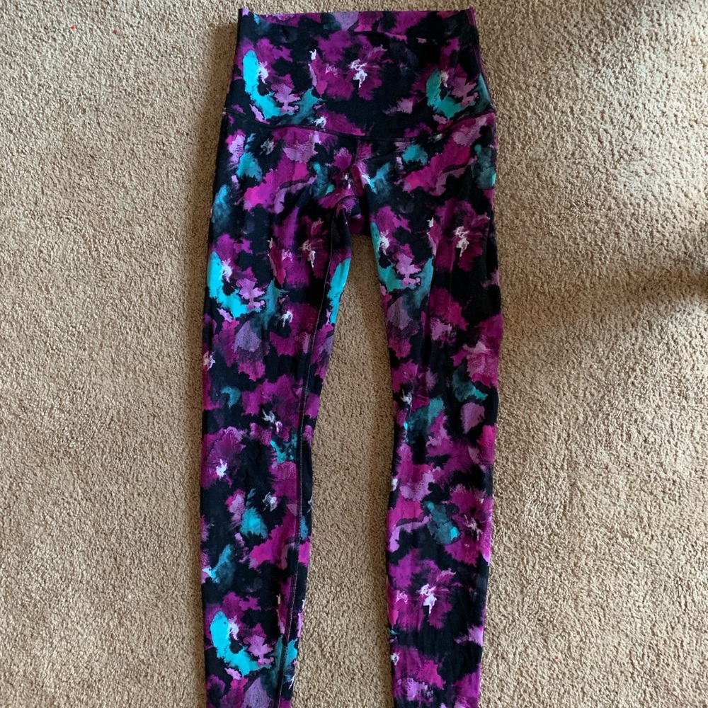 Lululemon hi rise wunder under leggings
